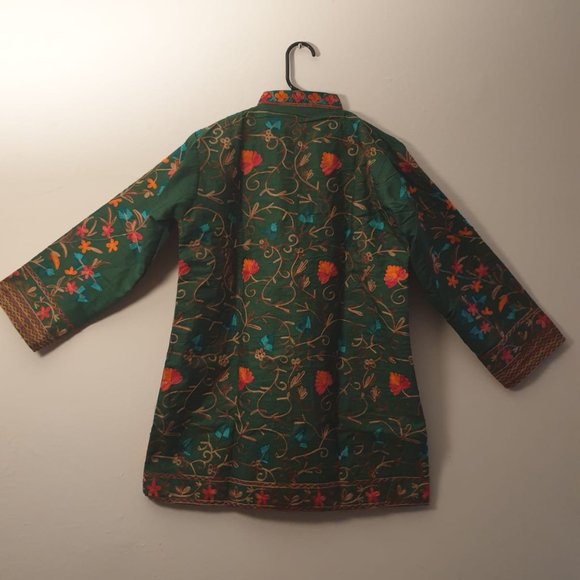 Embroidered Fancy Jacket - Green - Picture 5 of 5